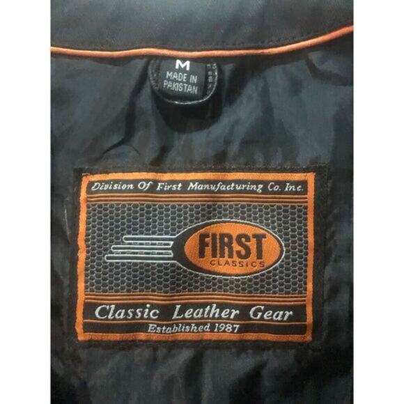 Leather bike vest women's‎ sizes m - Picture 7 of 13